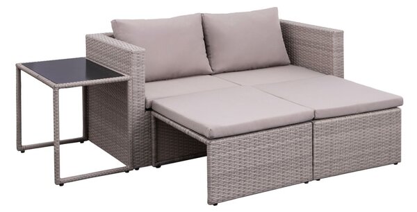Set de grădină modular Capri 6-în-1
