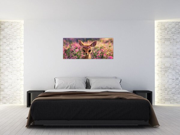 Tablou - Căprioară Drăgălașă (120x50 cm)