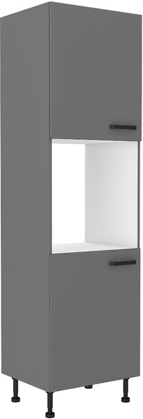 Dulap bucătărie pentru alimente pentru cuptor Nesia 60 DP 215 2F (Antracit). 1049711