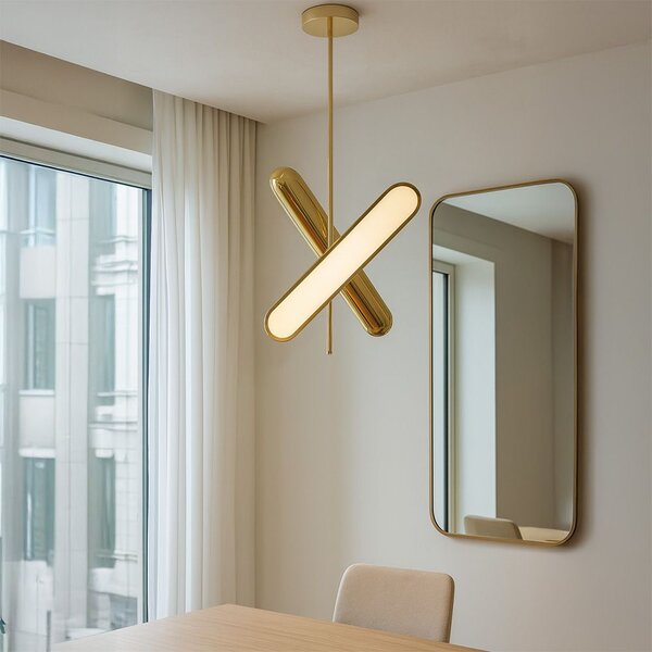Lampa LED APP832-CP GOLD