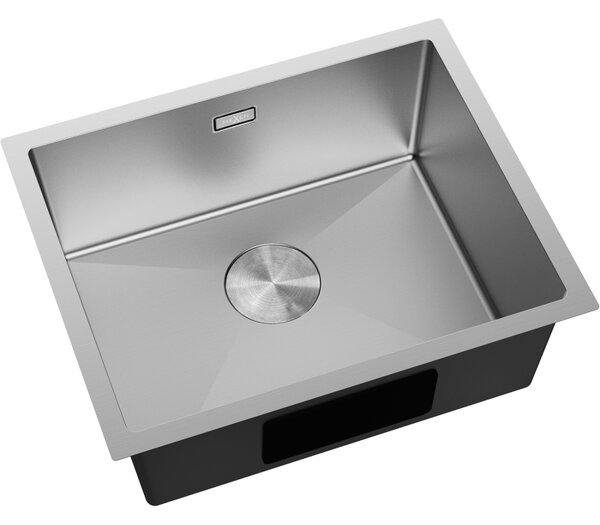 Chiuvetă Mexen Trixo, din oțel inoxidabil cu 1 compartiment, 540 x 440 mm, oțel periat, 6414541000-01