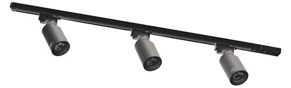 Zuma Line 3554 - Spot pentru șină TORE 3xGU10/35W/230V, negru