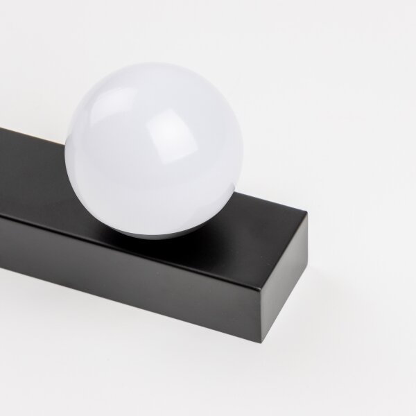 Brilagi - Lumină LED pentru oglindă de baie HOLLYWOOD, 3xLED/3W, 230V, IP44, negru