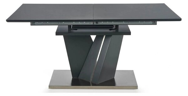 Masa SALVADOR, gri, 160/200x90x77 cm