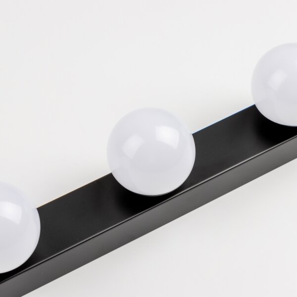 Brilagi - Lumină LED pentru oglindă de baie HOLLYWOOD, 3xLED/3W, 230V, IP44, negru