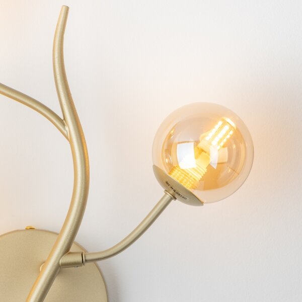 Aplică LED Brilagi MISTEL 3xG9/3W/230V auriu