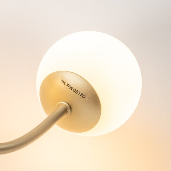 Aplică LED Brilagi MISTEL 3xG9/3W/230V auriu/alb