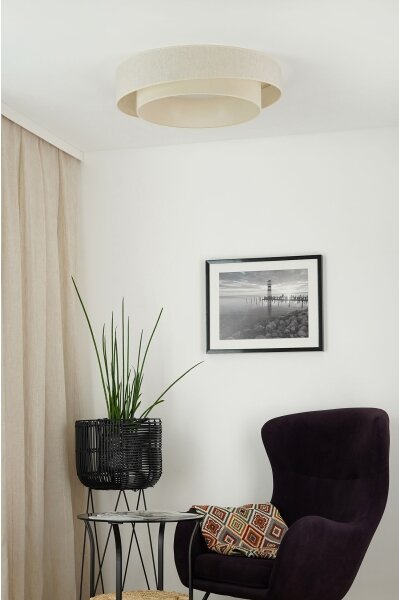 Plafonieră LED Brilagi SHINE LED/26W/230V d. 60 cm crem