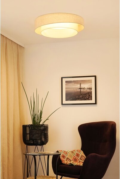 Plafonieră LED Brilagi SHINE LED/26W/230V d. 60 cm crem