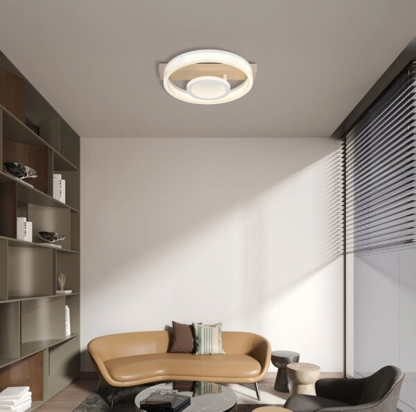 Globo 48046D5 - Plafonieră LED ZARA LED/18W/230V 3000K 33x36 cm