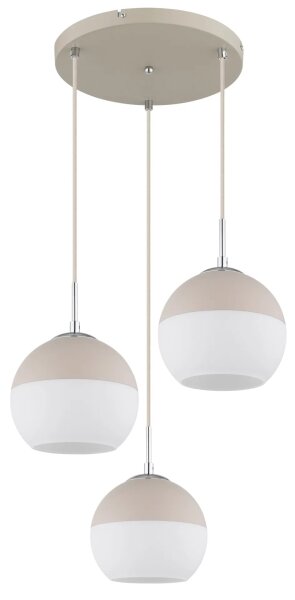 Globo 15999-3HR - Lustră suspendată pe cablu RAGUSA 3xE27/60W/230V