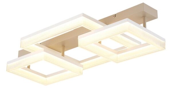 Globo 48047D2 - Plafonieră LED ZARA, 40W, 230V, 3000K, 33x66 cm