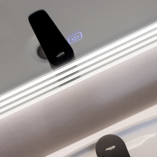 Brilagi - Oglindă de baie LED MELZO 28W/230V 60x80 cm IP44 CRI 90 reglabilă + CCT