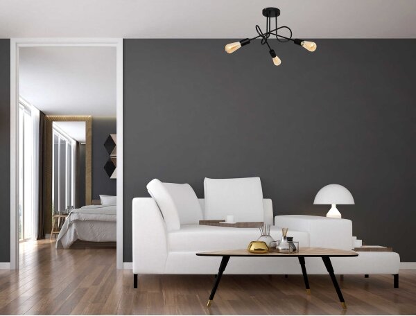 Lustr pentru copii OXFORD 3xE27/15W/230V montat pe tavan