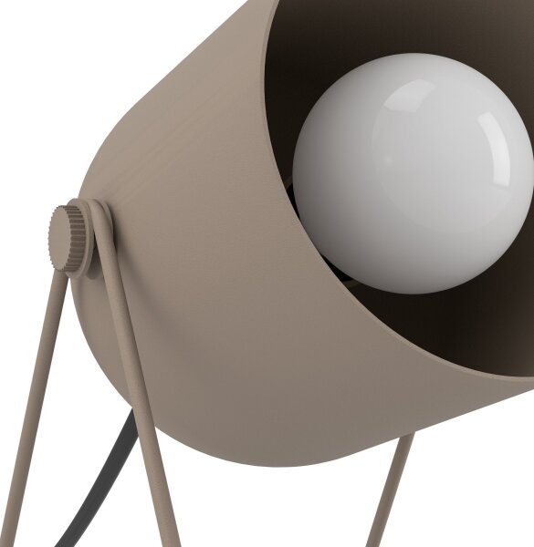 Eglo 44165 - Lampă de masă TILSTON 1xE14/8W/230V bej