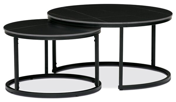 Set 2 măsuțe de cafea Azufre (negru). 1121141