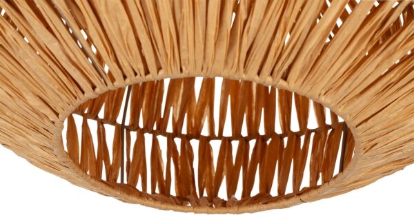 Eglo 44142 - Plafonieră SHELDON 1xE27/40W/230V, maro