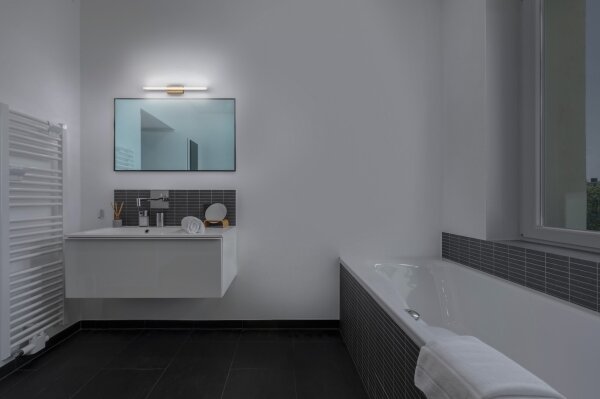 Iluminare LED pentru oglindă de baie Osram ORBIS MIRROR, dimmabilă, LED/6,8W/230V 40 cm IP44, bej