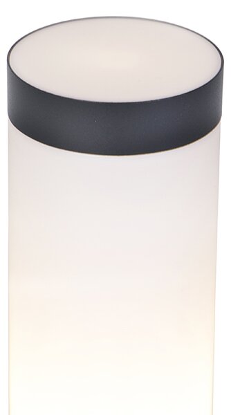 Lampă de stradă exterioară inteligentă antracit 45 cm cu WiFi P45 - Rox