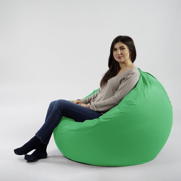 Fotoliu Relaxo XL Pufrelax, Material Impermeabil - Green Apple