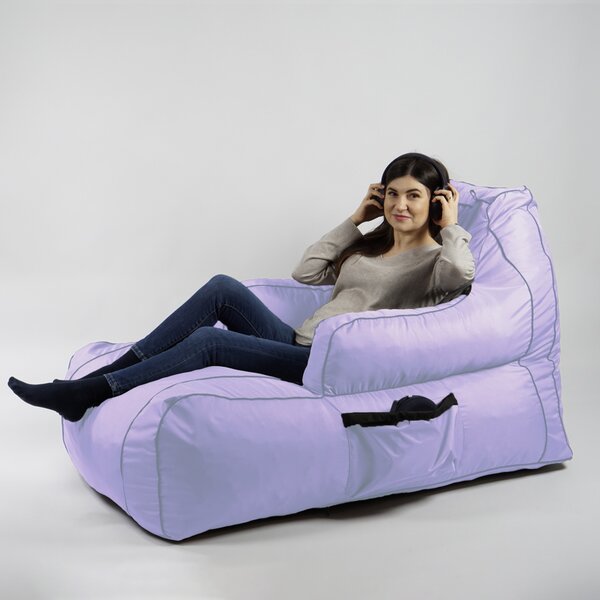 Fotoliu Player Pufrelax, Material Impermeabil, Lilac