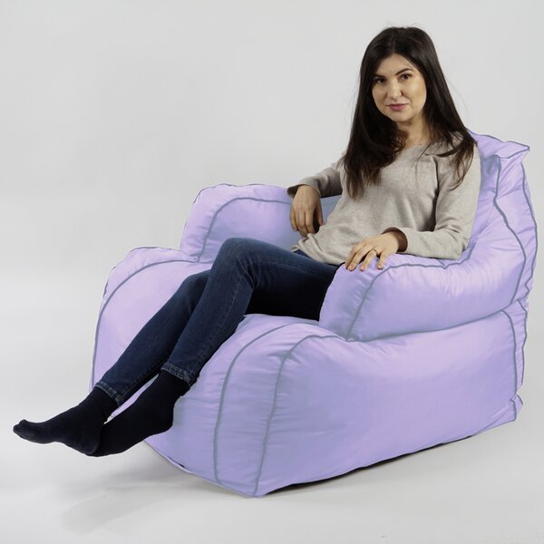 Fotoliu Player Mini Pufrelax, Material Impermeabil , Lilac