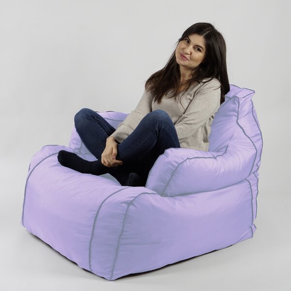 Fotoliu Player Mini Pufrelax, Material Impermeabil , Lilac