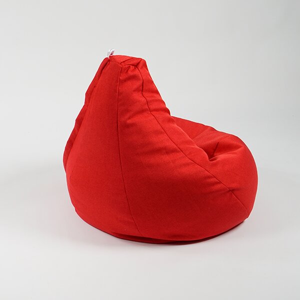 Fotoliu puf copii, Nirvana Light Pufrelax, Material Textil - Montana Red