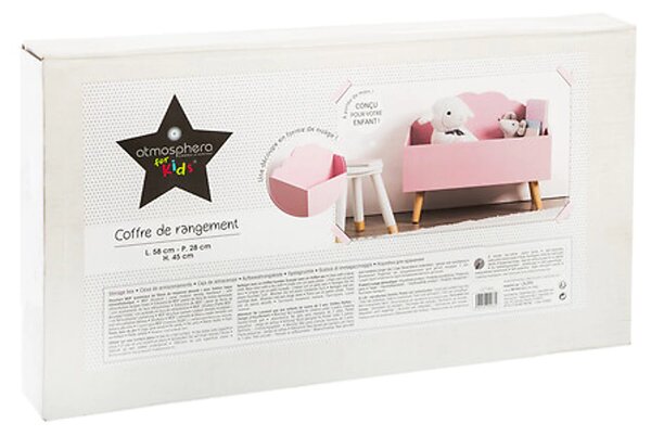 Cutie roz pentru jucarii CLOUD