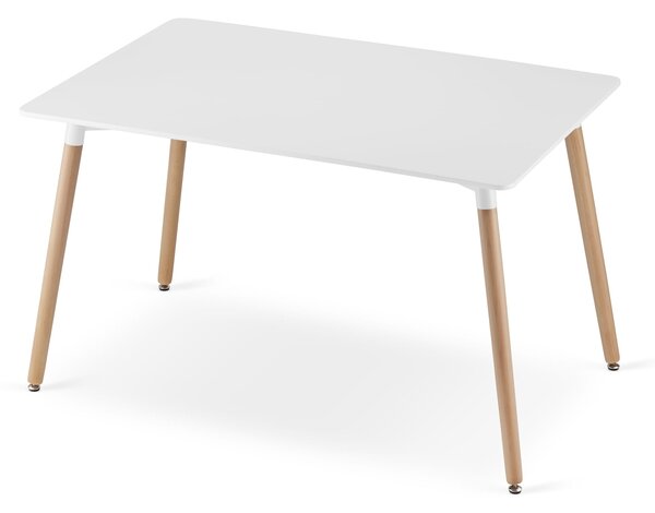 OFERTA Masa de dining alba ADRIA 120x80 cm Calitatea II