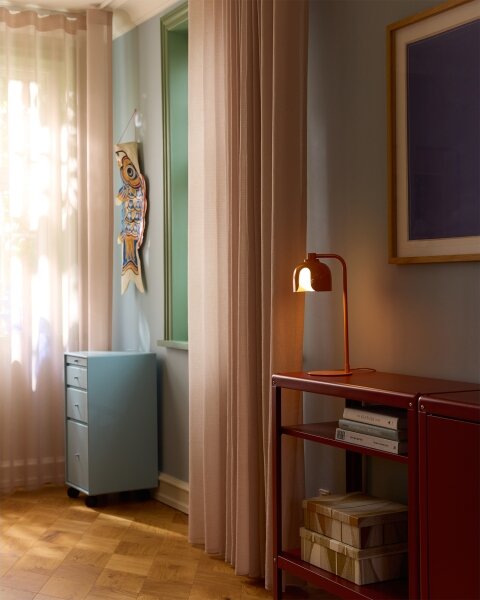 Osram - Lampă de masă Decor Corolle 1xG9/20W/230V roșie
