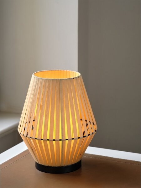 Osram - Lampă de masă DECOR STRIPES 1xE14/5W/230V bej