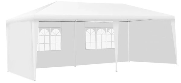 Cort gradina 3x6 m, cadru din otel, pavilion impermeabil, ferestre laterale