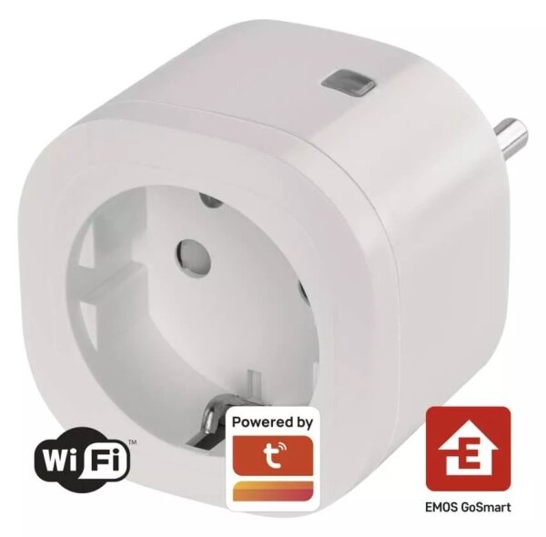 Priză inteligentă SCHUKO GoSmart 3680W/230V/16A Wi-Fi, compatibilă cu Tuya