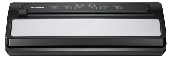 Aparat de vidat Heinner HAV-E110SS, vidare umeda uscata, vidare caserole, panou de comanda tactil, furtun pentru vidarea caserolelor, cutter incorporat, compatibil cu pungi cu latimea de 30cm, capaci