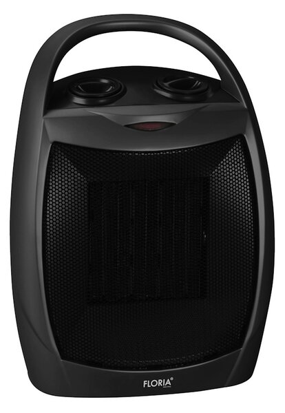 Aeroterma ceramica FLORIA ZLN6188, Putere 1500W, 2 trepte de reglare temperatura+aer rece, Termostat reglabil,Rezistenta ceramica