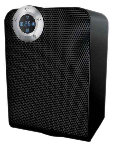 Aeroterma ceramica Zilan ZLN2021 Negru, 1800W, motor din cupru, rezistenta la apa IPX1