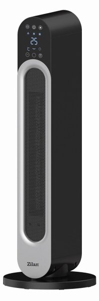 Aeroterma turn Zilan ZLN5657 Negru, 2200W, protectie la supraincalzire, 3 trepte de viteza