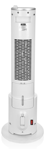 Aeroterma tip turn Zilan ZLN5640 Alba, putere 2200W, ecran LED, 3 trepte de viteza