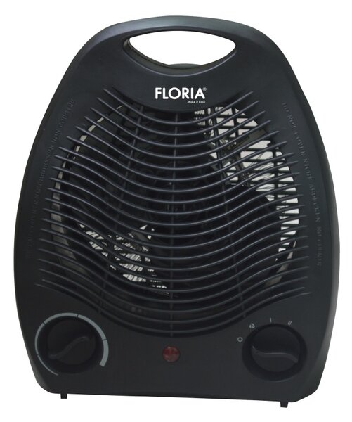 Aeroterma Floria ZLN6152 Neagra, 2 trepte de putere, indicator luminos