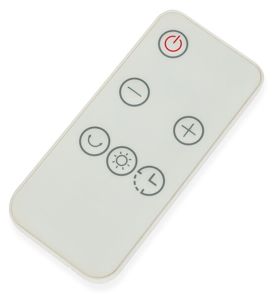 Aeroterma tip turn Zilan ZLN5640 Alba, putere 2200W, ecran LED, 3 trepte de viteza