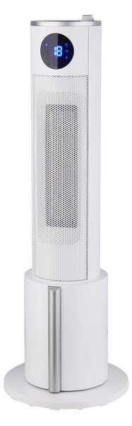 Aeroterma tip turn Zilan ZLN5640 Alba, putere 2200W, ecran LED, 3 trepte de viteza