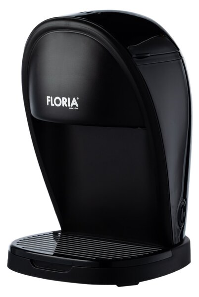 Aparat de facut cafea Floria ZLN9297, filtru de nailon, cupa pentru masurat, 2 cesti incluse, Negru