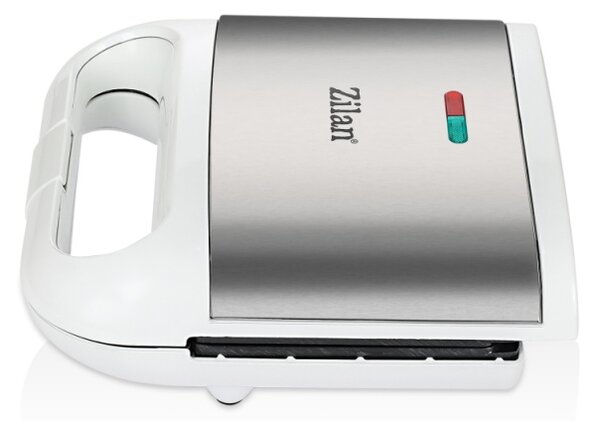 Aparat pentru facut sandwich Zilan ZLN1689, Termostat automat, Indicator luminos, Protectie supraincalzire, Picioruse antiderapante, 800W