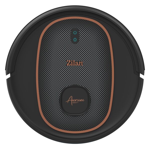 Aspirator robot Zilan ZLN5500 Aurum cu statie de colectare praf, Putere 600W, 3 trepte putere, baterie 3200mAh, Control Vocal, WiFi