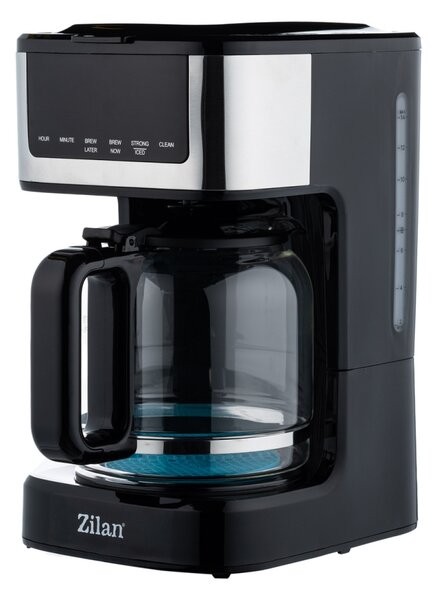 Cafetiera digitala Zilan ZLN9266, functie de preparare la o ora uterioara, auto curatare