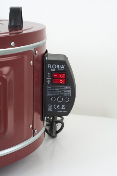 Cuptor rotund FLORIA ZLN2911, Tava aluminiu 40cm, Putere 1100W, 40L