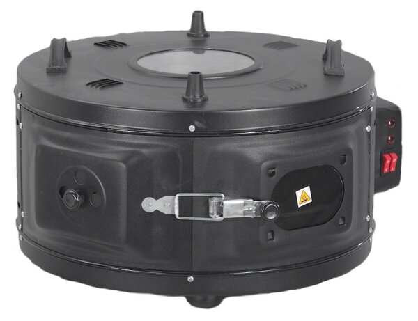 Cuptor rotund Zilan ZLN8917 Negru, putere 1200W, diametru 45 cm