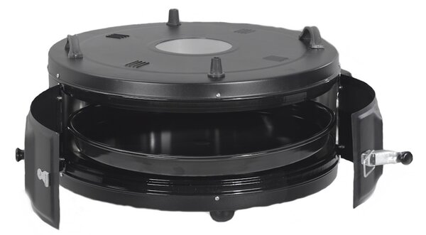 Cuptor rotund Zilan ZLN8924 Negru, putere 1400W, diametru 55 cm