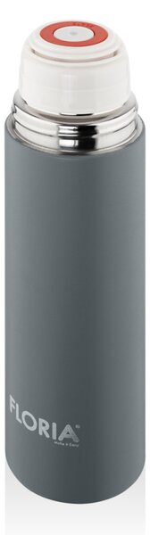 Termos Zilan ZLN0745 din inox, capacitate 500ml, 3 capace care pot fi folosite pe post de cana